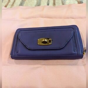 Purple wallet